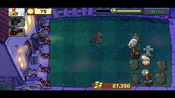 PvZ Bonus Game: Whack A Zombie. Plants vs. Zombies Gameplay (Original)