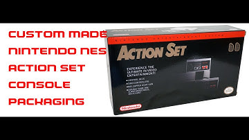 Custom Nintendo NES Action Set console box [prototype]