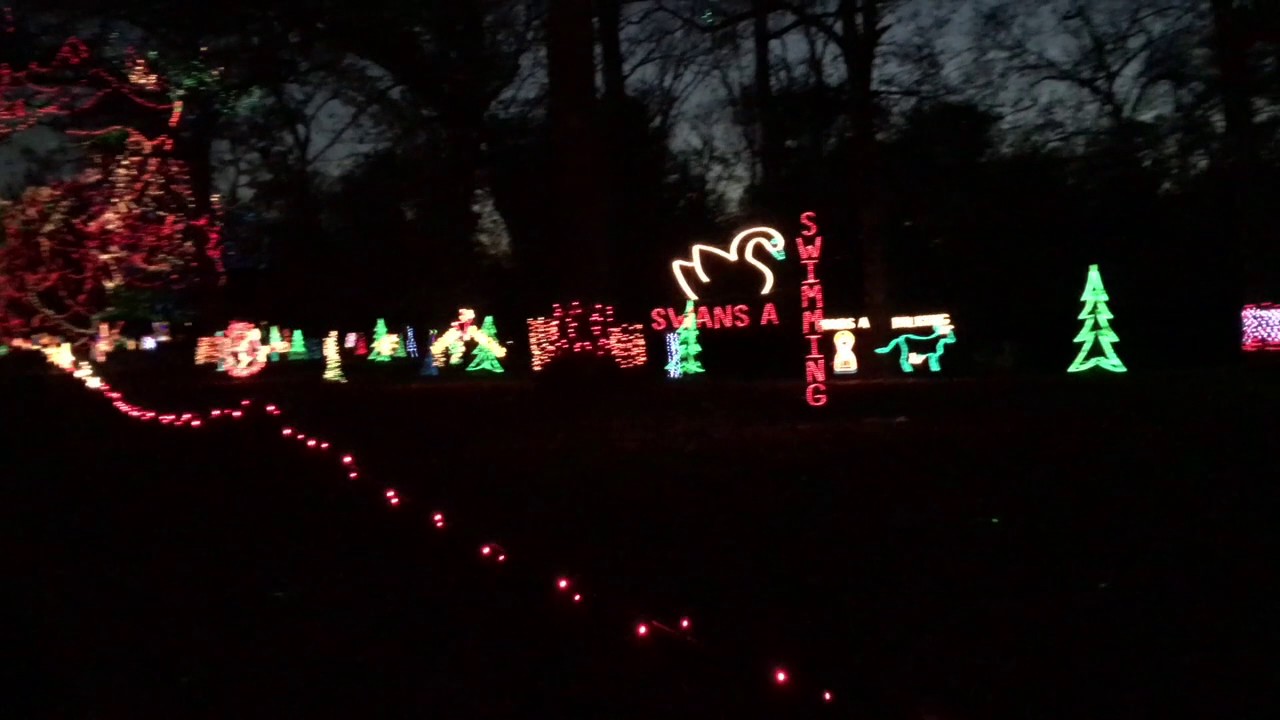 tilles park winter wonderland 2016 youtube tillis park christmas lights
