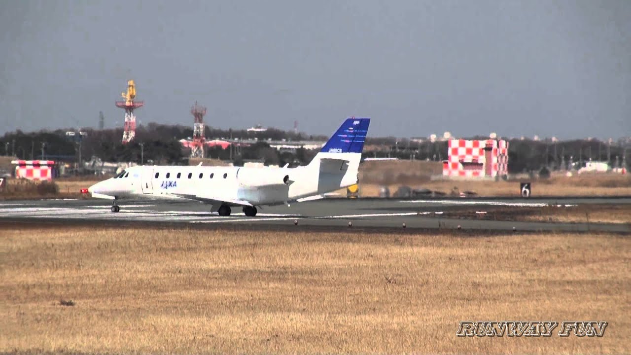 飛翔 飛翔 宇宙航空研究開発機構 JAXA HISYO JA68CE Cessna 680 厚木基地