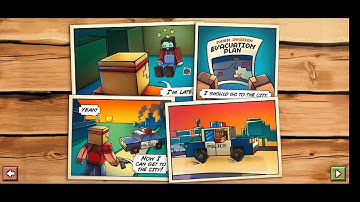 Pixel Gun 3D Walkthrough Campaign (PIXELATED WORLD) - Mission 3: City