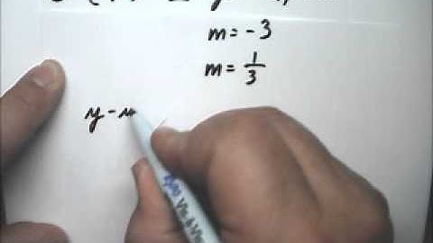Write Linear Equation 20 Parallel and Perpendicular - Tutor Algebra