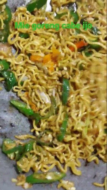 resep mie goreng cabe ijo #miegoreng #cabeijo