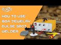 How to use 80a jewelry pulse spot welder