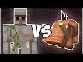 Iron Golem vs Hoglin - Minecraft Mob Battle