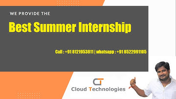 Python summer internship | summer internship online | internship in Hyderabad | internship
