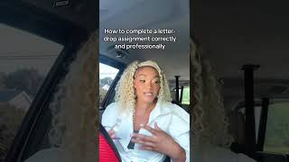 Earn 400 a day How to complete a letter-drop assignment correctly and professionally