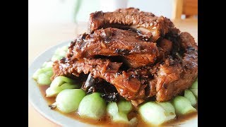 『Eng Sub』【霉干菜烧排骨】真心好吃 Braised ribs【田园时光美食 2019 049】