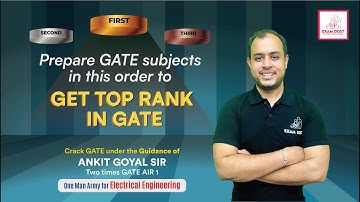 Prepare GATE subjects in this order to get top rank in GATE 😇😇 | Ankit Goyal | One Man Army