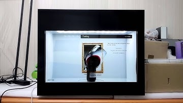 Transparent LCD Touch #1 - Wine S/W Example Video