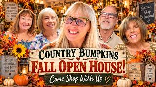 This Fall Shop Was PACKED With Primitive Treasures! | Country Bumpkins Open House