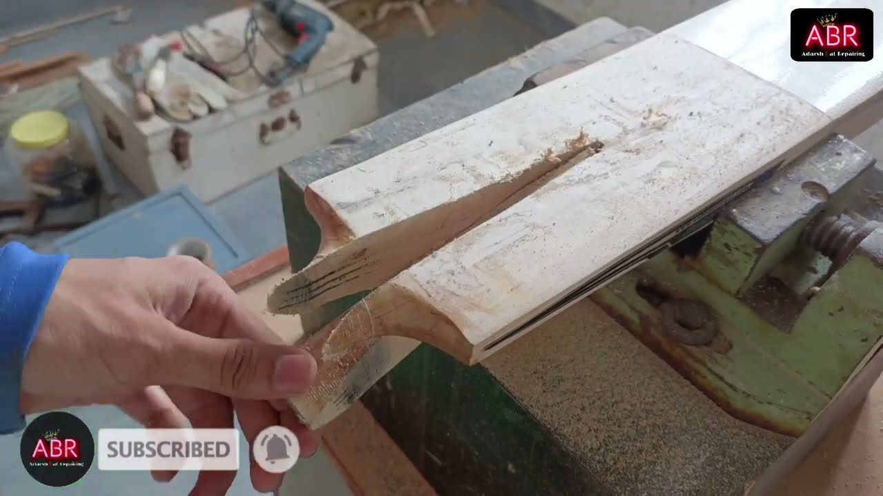 Old handle of cricket bat is broken how to fix new handle ! नया हँडल