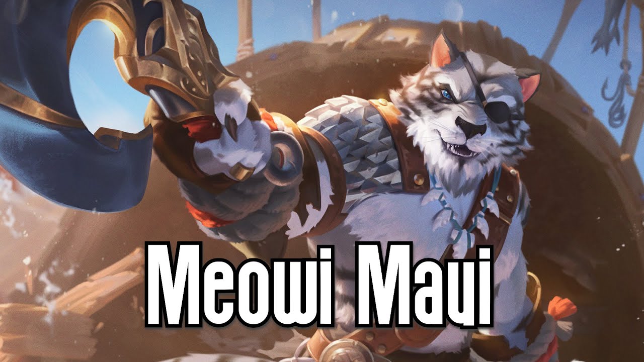 SMITE: Skin Showcase - Meowi Maui