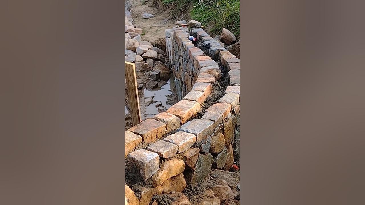 CONSTRUÇÃO MURO DE PEDRA ARTESANAL, Chácara Vale dos Sonhos