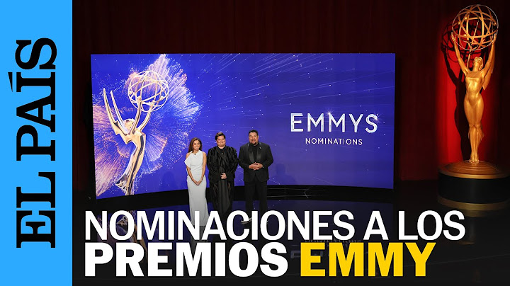 PREMIOS EMMY | La Academia de Televisión anuncia a los nominados de este año | EL PAÍS