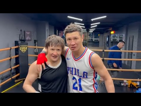 Ануарбек МОТИВАТОР & Жалгас Жумагулов. Спарринг #nomad #бокс #boxing #naiza
