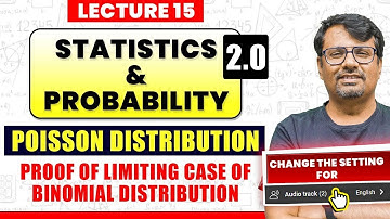 Poisson Distribution | Statistics and Probability | By GP Sir