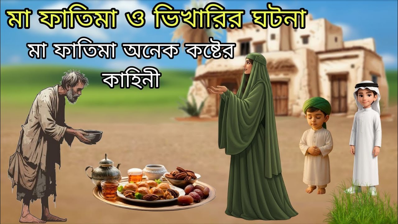 মা ফাতিমা রাদিয়াল্লাহু আনহা ও এক ভিখারির গল্প | হযরত ফাতিমা রাঃ এর জীবনী | ইসলামিক কাহিনী |