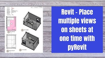 Revit place multiple views on sheets at one time with pyRevit