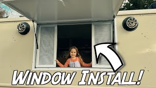 Installing the Concession Window in our Coffee Truck! by The Bus Life 1,120 views 3 months ago 10 minutes, 58 seconds