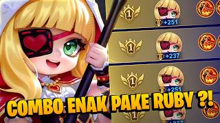 THE BEST COMMANDER RUBY COMBO OF SEASON 6?! 🤫 - Magic Chess Gogo
