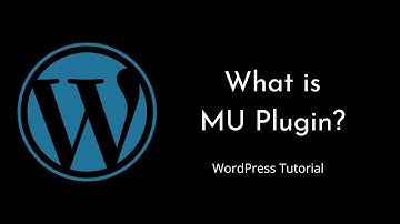 What is MU Plugin in WordPress? Explained | WordPress | Advanced WordPress