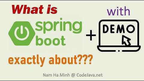 What is Spring Boot exactly about? (with project demo to understand its key features)