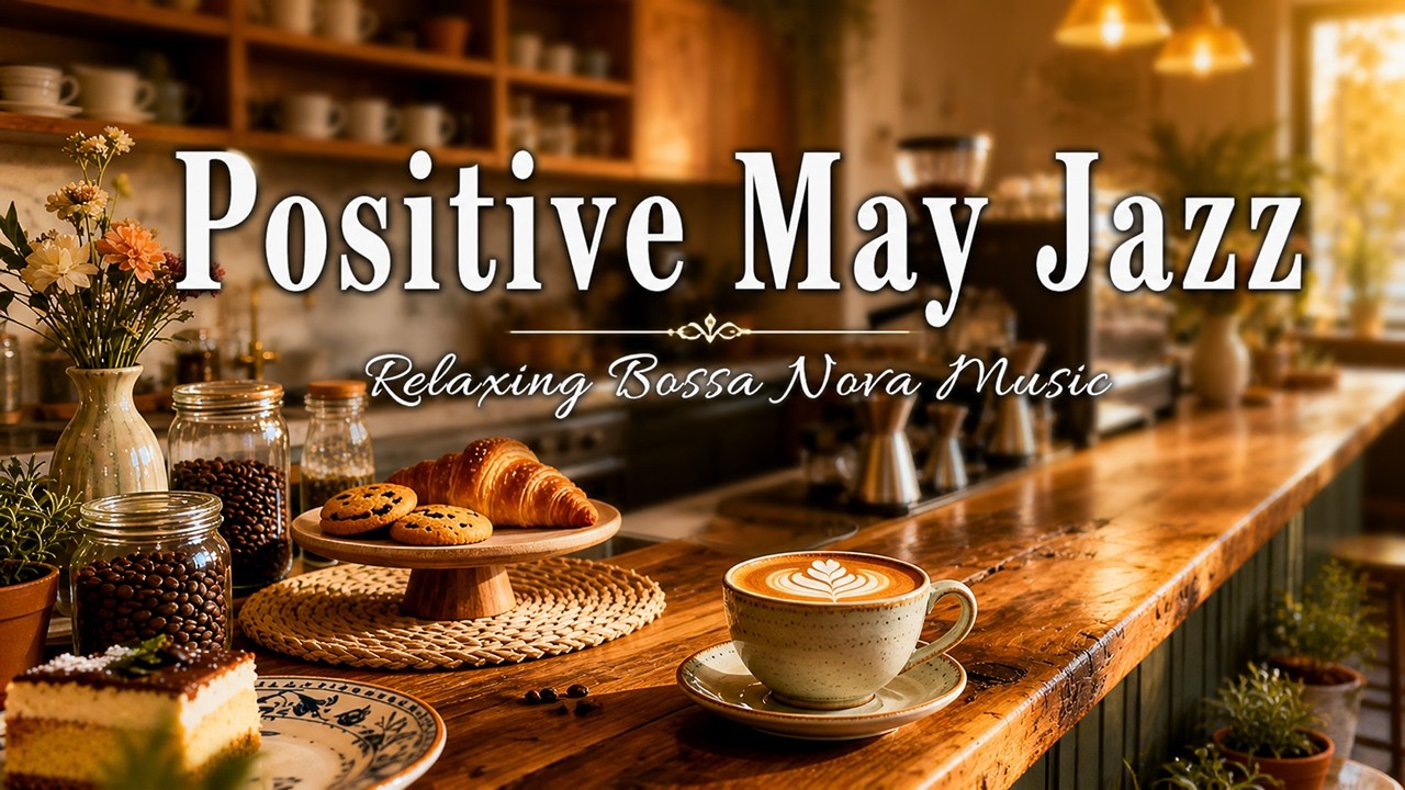 Cozy Morning Cafe Jazz and Relaxing Bossa Nova Piano for Stress Relief ...