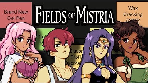 Ranking Fields of Mistria Characters (Maliciously)