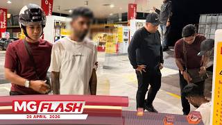 Pemandu Lori Ditahan 'Curi' 3,000 Liter Diesel Di Sungai Besi  #MGFlash