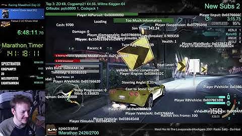 Too Much Information (NFS Carbon Chaos Mod)