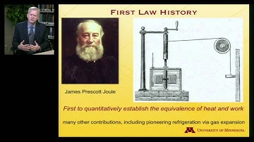 StatMolThermo 05.01 First Law of Thermodynamics