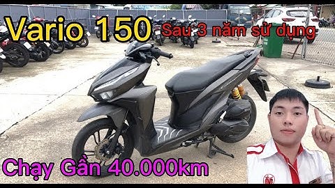 Đánh giá về xe vario 150