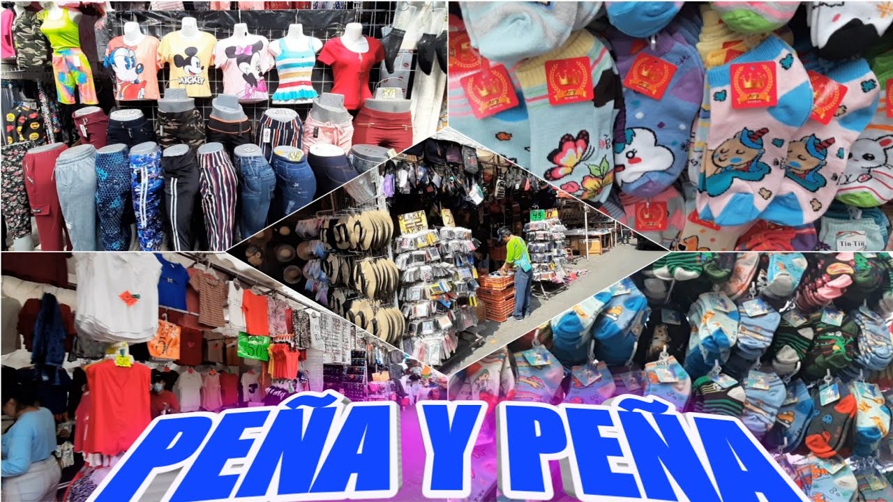 PEÑA Y PEÑA: YA CALCETINES, ROPA, Y MÁS BARATO - YouTube