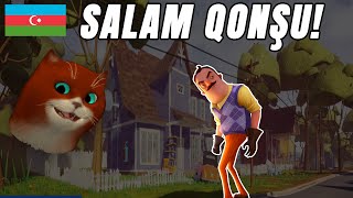 QONŞUNUN ƏSRARƏNGİZ EVİNƏ GİRDİK | HELLO NEIGHBOR