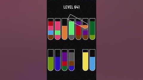 Water Sort Puzzle level 641