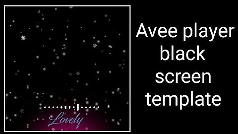 avee  player new black screen template | free green screen template | Tech Doubts Tamil |