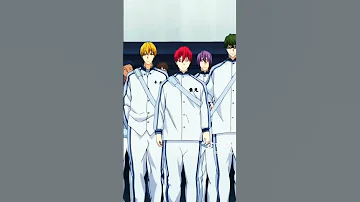 اول لقاء بين فريق الجيل الذهبي و فريق سيرين من انمي كوروكز باسكت بول 