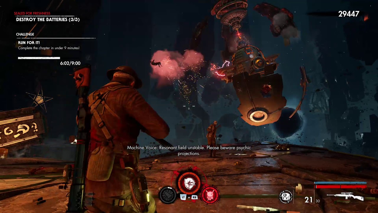 Zombie Army 4 - New DLC Mausoleum of Madness Z Challenge - Complete the Chapter in Under 9 Minutes