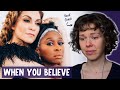 Grab your tissues! Analysis and Reaction to Shoshana Bean and Cynthia Erivo singing When You Believe