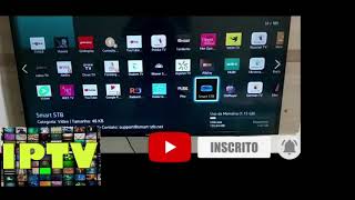 IPTV aplicativo stb nas tv smartv Samsung como usar