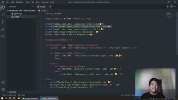 Aplikasi Game Tebak Angka - UAS mata kuliah Algoritma dan Struktur Data