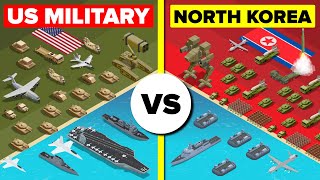 UNITED STATES vs NORTH KOREA  2024 Military/Army Comparison