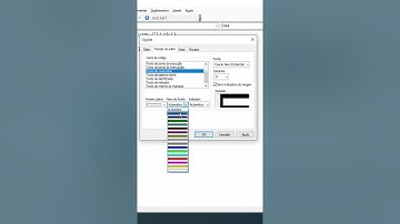 Alterar Cor de Fundo do Editor Excel VBA