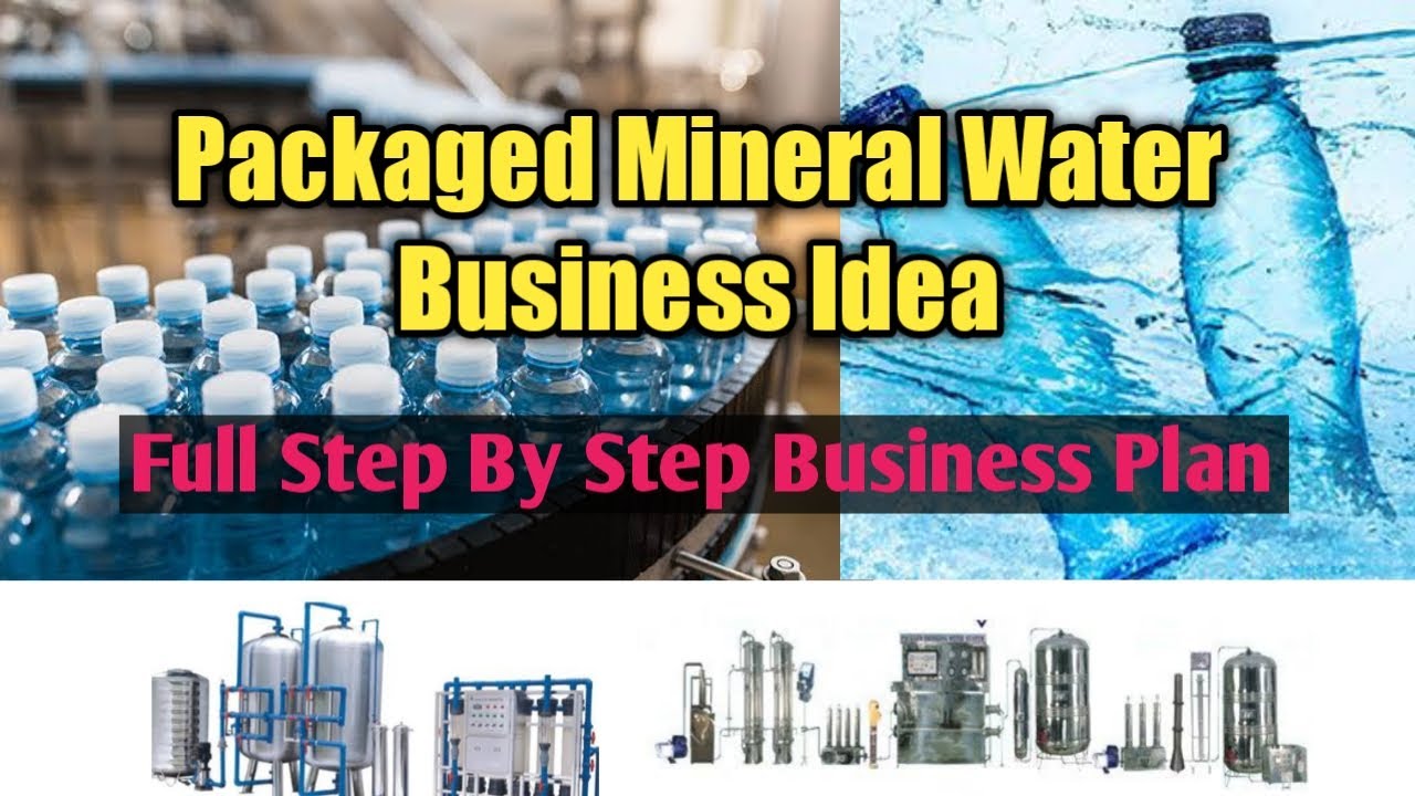 business plan for mineral water company