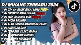 DJ MINANG TERBARU 2024 FULL BASS - DJ UDA KA ADIAK PAKAI LAMO X BASAROK MATO URANG VIRAL TIKTOK