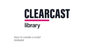 Demo: How to create a Script Material in The Library Net Worth
