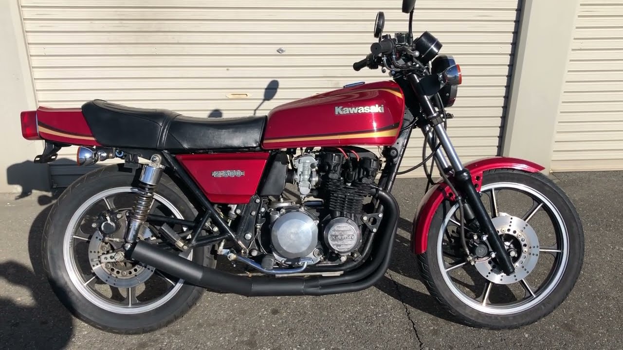 KAWASAKI Z500 RED