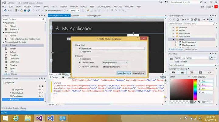 What's New in Visual Studio 2013 for Authoring XAML apps