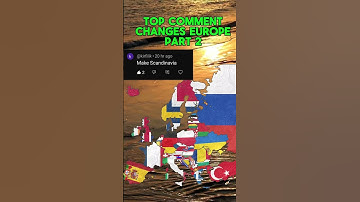 Top Comment Changes Europe part 2 | #europe #map #geography #mapping #fyp #viralshort